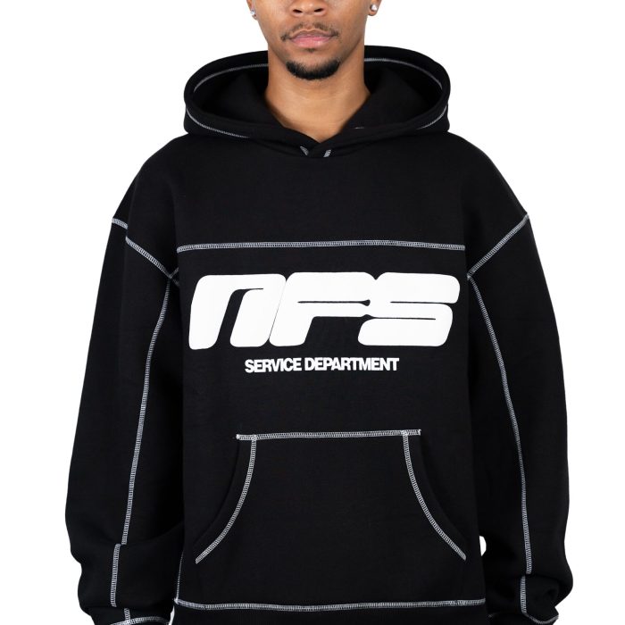 Noneofus Black NFS Hoodie