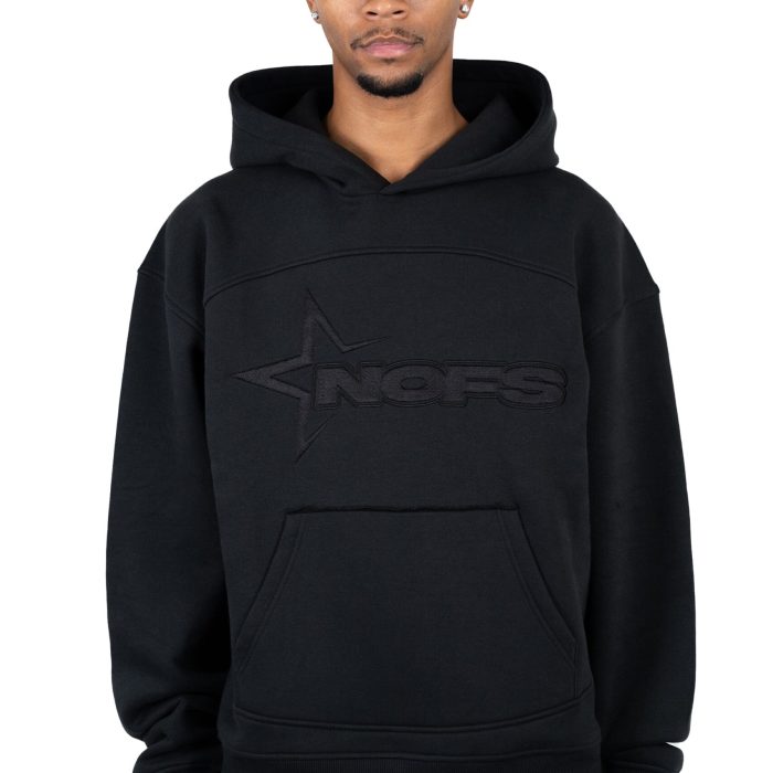 Nofs Black On Black Hoodie