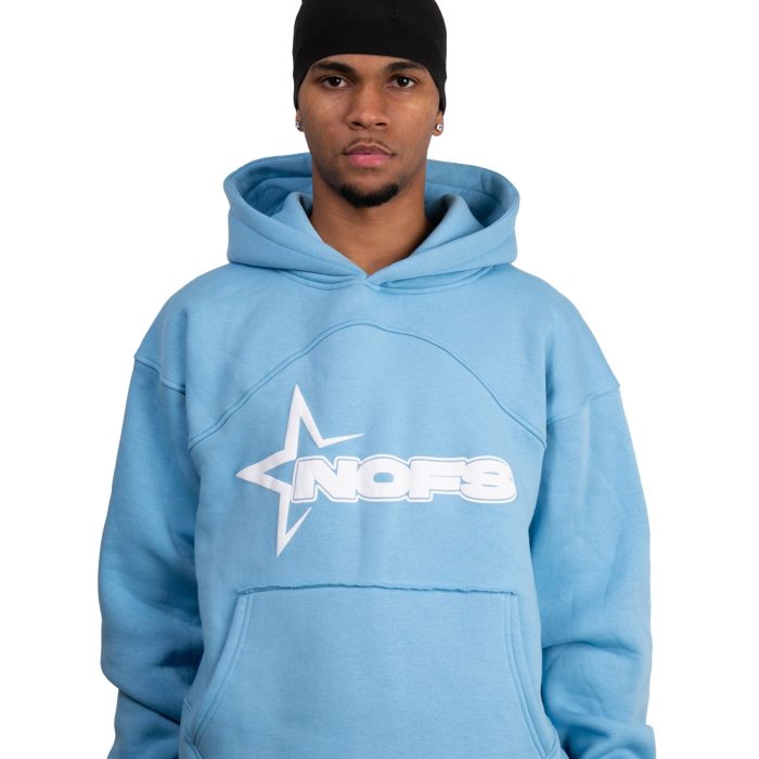 Baby blue Nofs Hoodie