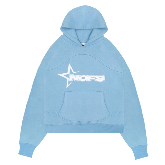 Baby blue Nofs Hoodie